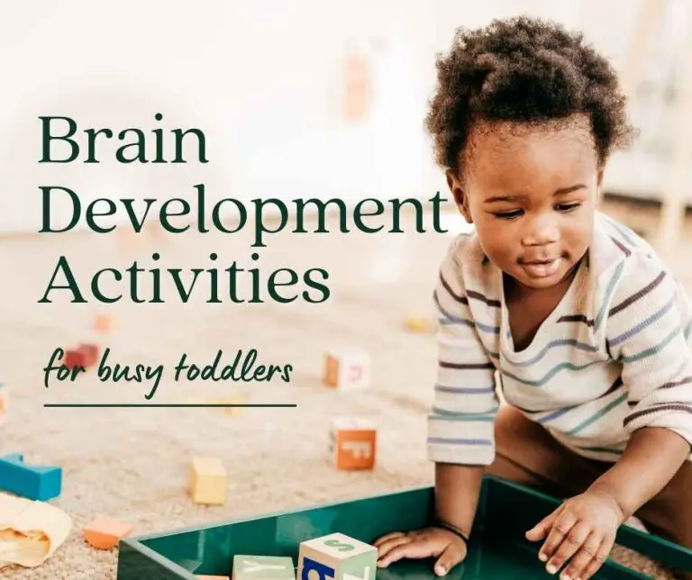 11 brain development activities for toddlers