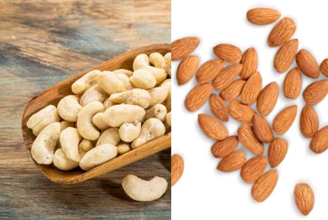 cashew and almonds are bad for colic