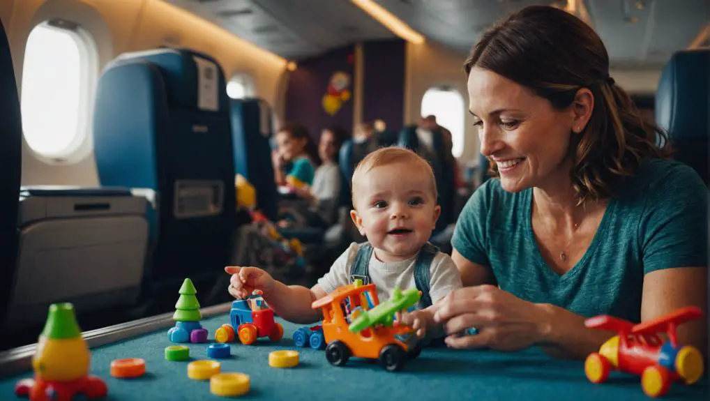 flying with baby entertainment