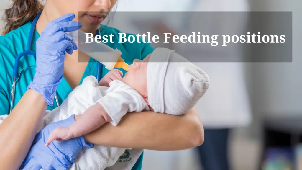best bottle feeding positions