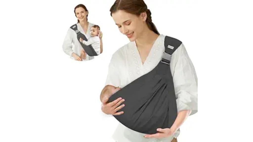 adjustable one shoulder baby carrier