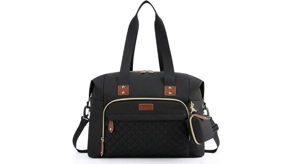 diaper bag with pacifier