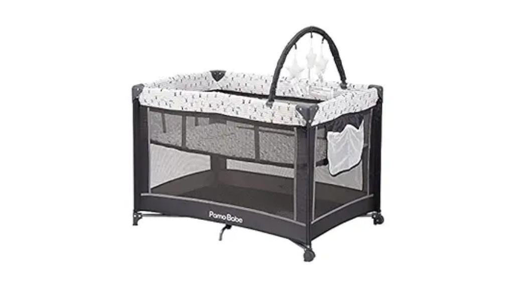 portable playard with accessories